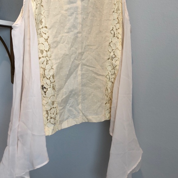 RYU boho cream lace vest NWT - Picture 5 of 5